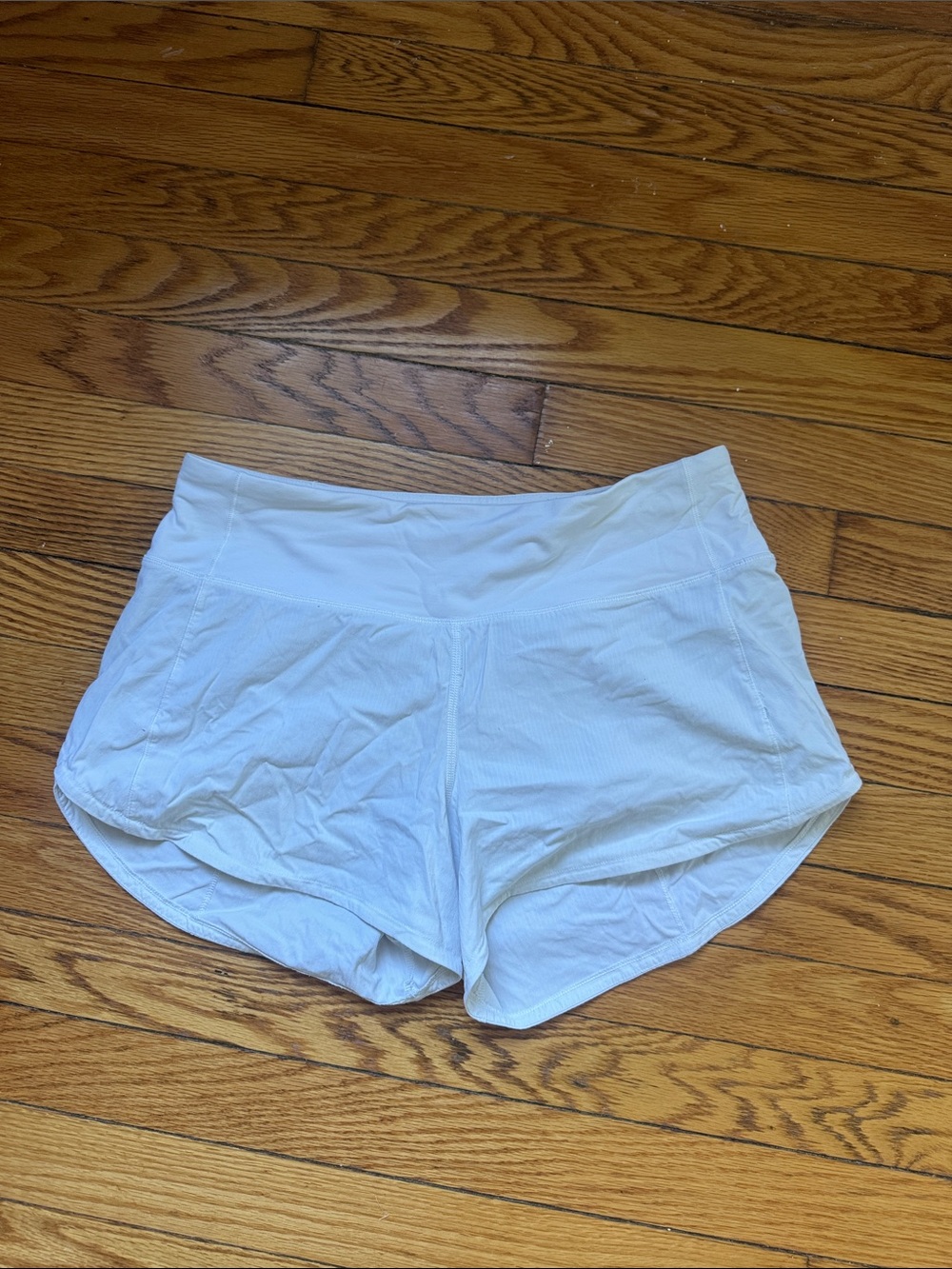 lululemon athletica White Speed Up Shorts